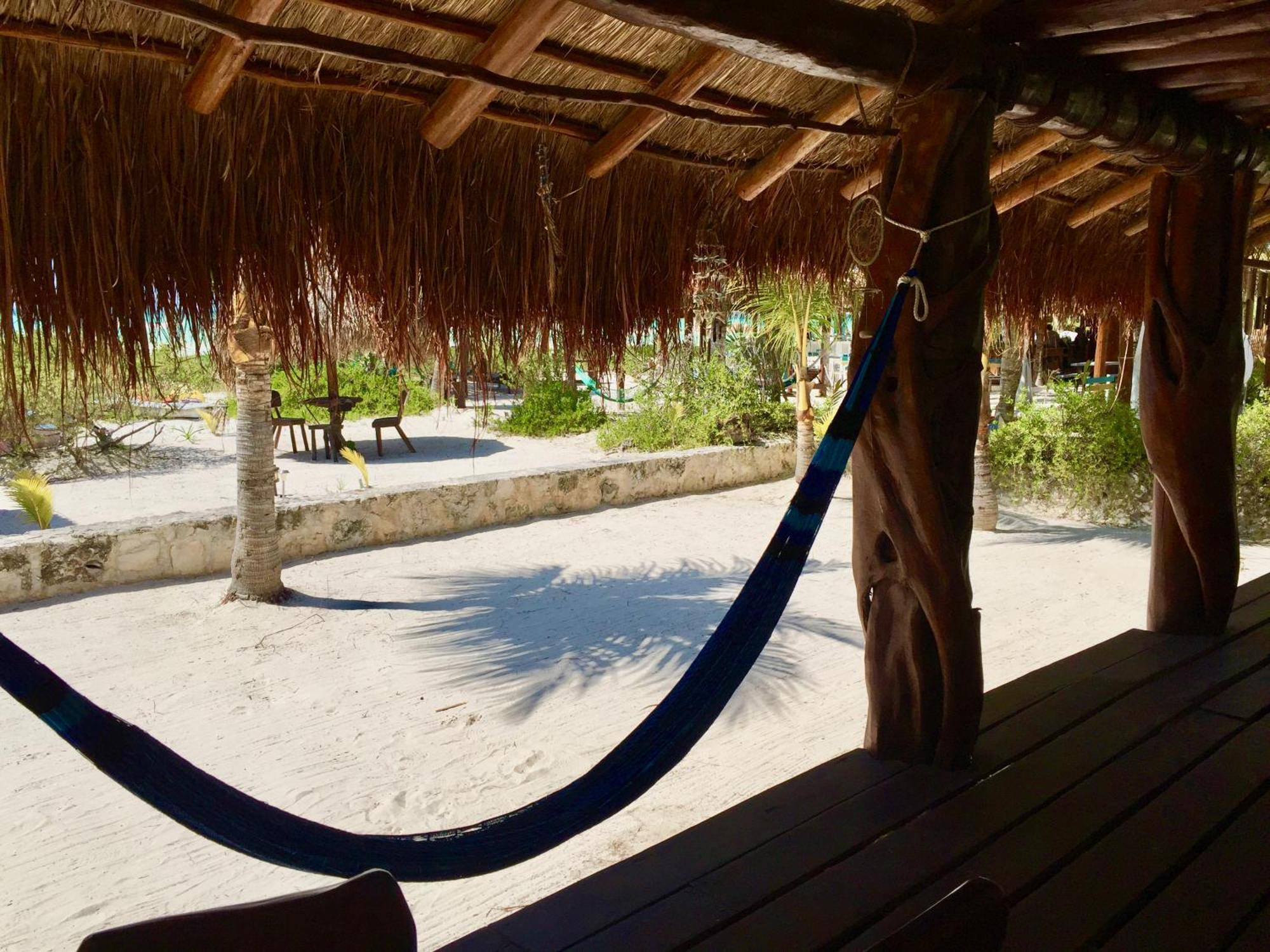 Isla Holbox 太阳棕榈屋旅馆酒店 客房 照片