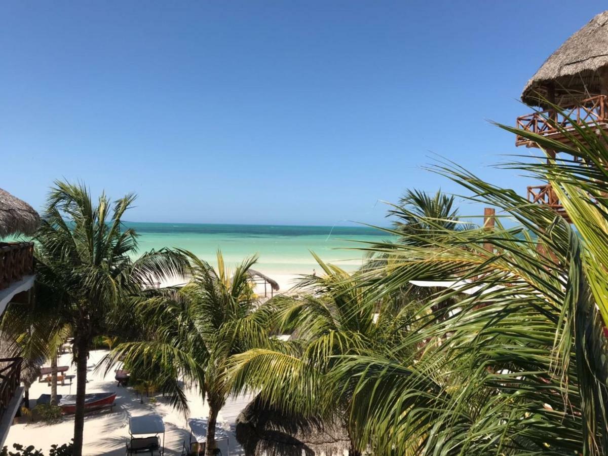 Isla Holbox 太阳棕榈屋旅馆酒店 外观 照片