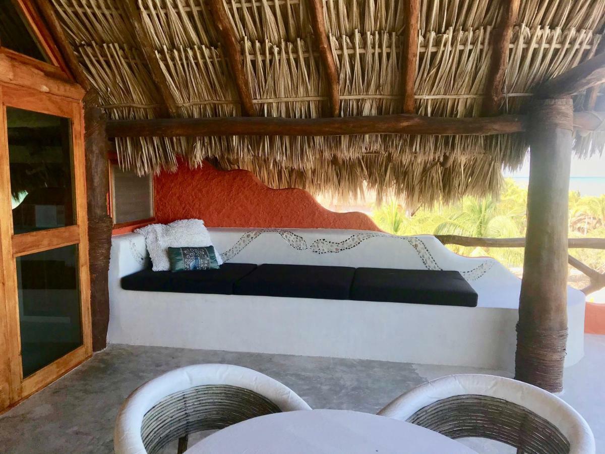 Isla Holbox 太阳棕榈屋旅馆酒店 外观 照片