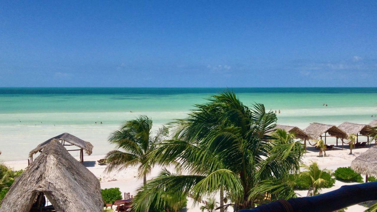 Isla Holbox 太阳棕榈屋旅馆酒店 外观 照片